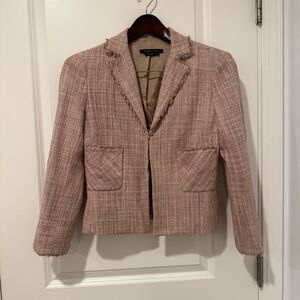 BCBG Dusty Pink Silk blazer